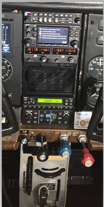 Cessna 182 Panel